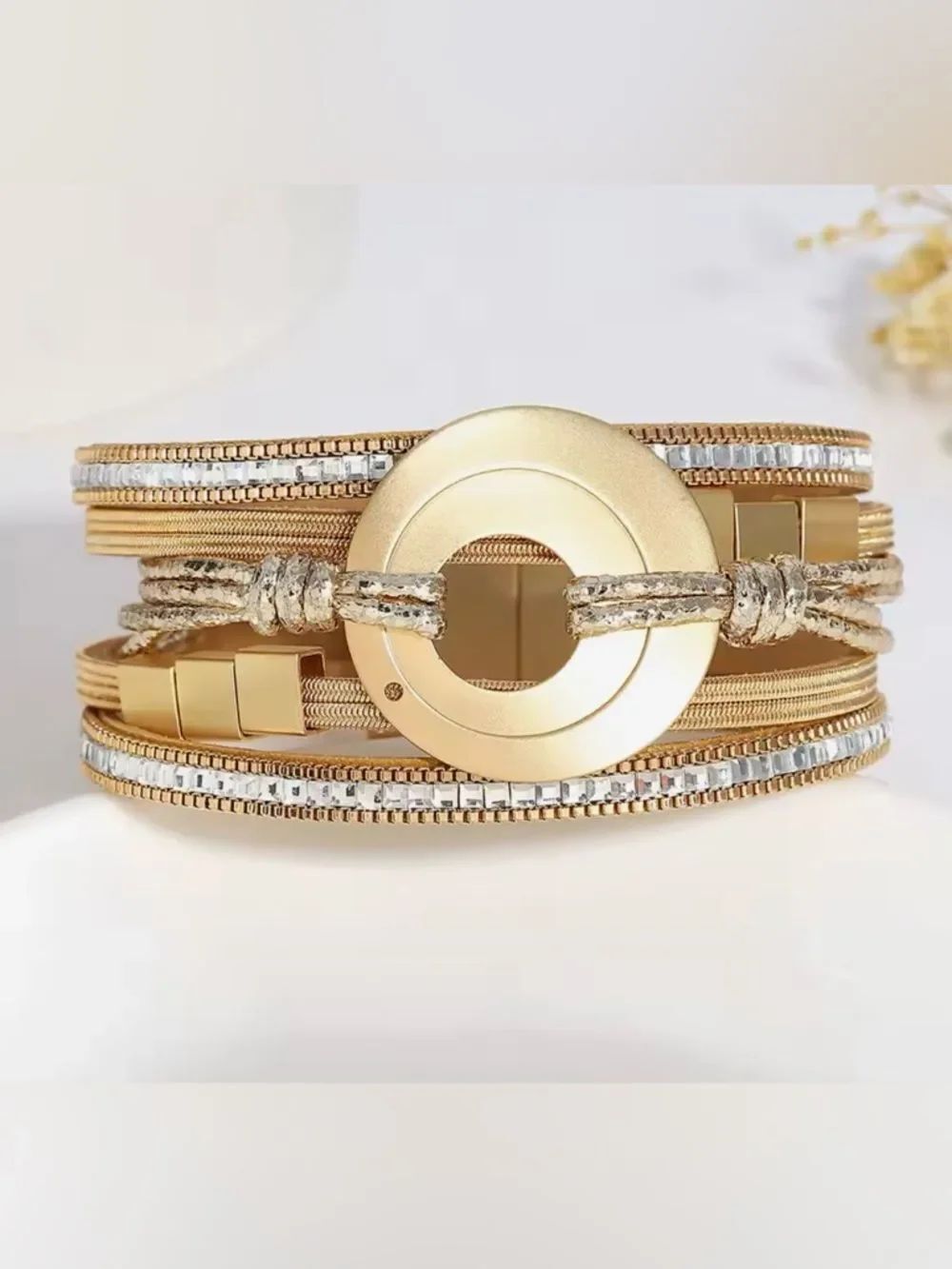 LEATHER BOHO BRACELET